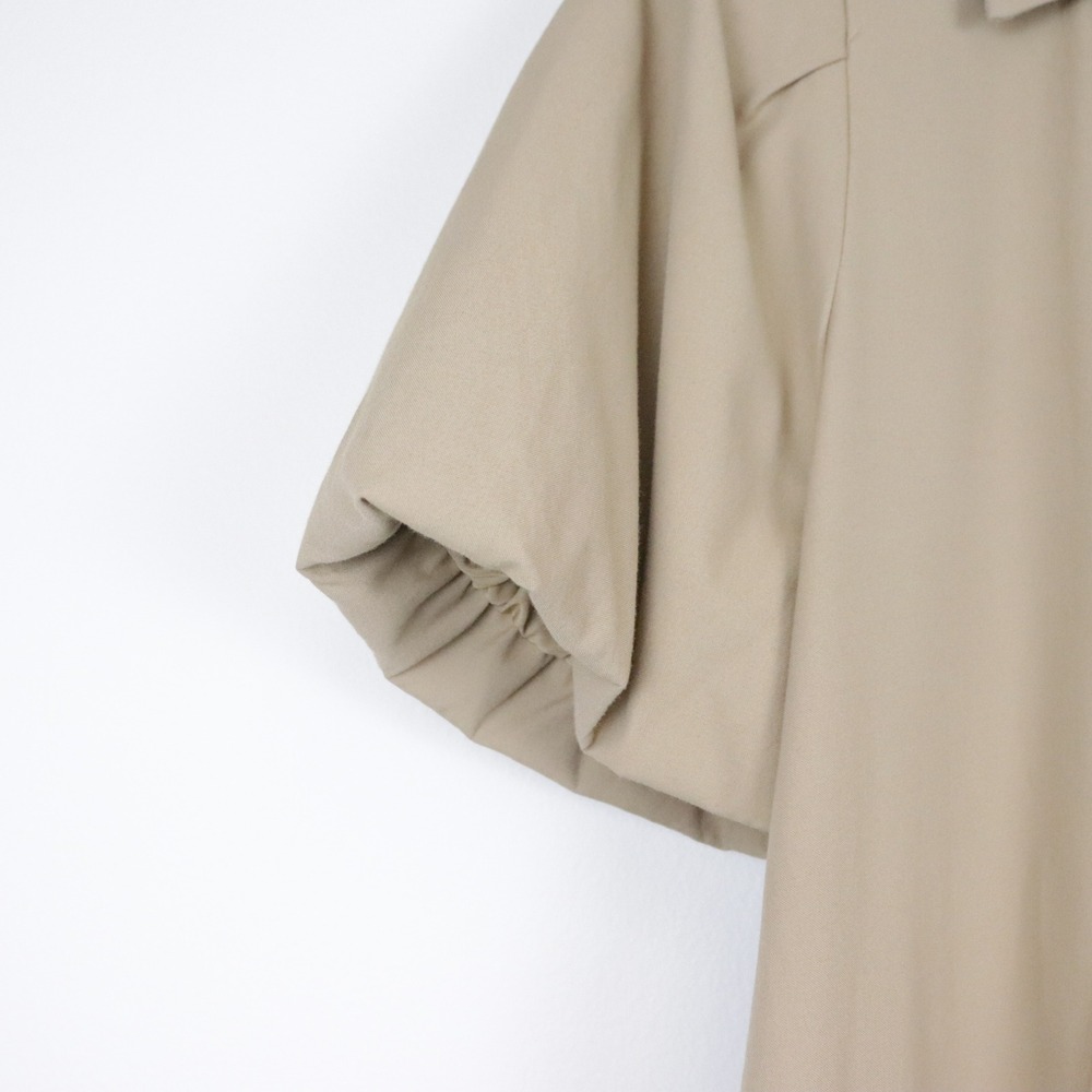 Brochu Walker The Havana Dress‎ Medium Sahara Tan Tiered Midi Shirtdress - Picture 6 of 12